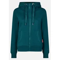 salzhaut Damen Kapuzen-Sweatjacke Sööte - Kapuzenjacke Hoodie Shirtjacke mit Kapuze mit Kordelzug in Dragonfly Größe L - L