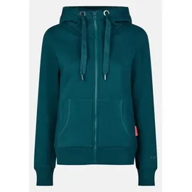 salzhaut Damen Kapuzen-Sweatjacke Sööte - Kapuzenjacke Hoodie Shirtjacke mit Kapuze mit Kordelzug in Dragonfly Größe L - L