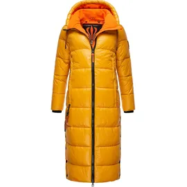 Navahoo Wintermantel Schmuseengel gelb / schwarz XXL