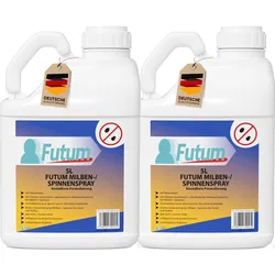 Futum 2x5L Milben- / Spinnenspray Spray 10 l