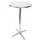 Mendler Bistrotisch Ø 60 x 110 cm Vierkreuzfuß