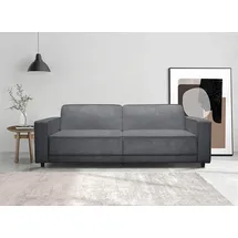 dorel home 3-Sitzer »ALLIE Schlafsofa 225 cm«, Bett-Funktion (108/190cm), trendiger Cord o. pflegeleichter Velours