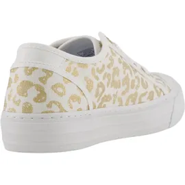 Mustang Fashion Trainers Damen Weiß/Gold 39
