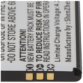 AccuCell Akku nur passend für den Archos AC50EHE Akku AC2000A1, Archos 50e Helium 4G, Li-ion, 3,7V, 1500mAh, 5,6Wh