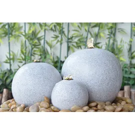 HEISSNER Gartenbrunnen Saphira 59 x 43 x 15/23/28 cm, grau