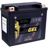 Intact Bike-Power GEL Motorradbatterie GEL12-20-BS 18Ah (DIN 82001 YTX20-BS