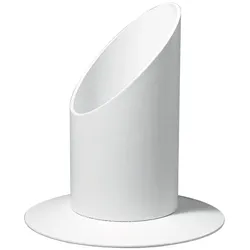 rayher Kerzenhalter, 40 mm øfür Tauf- und Kommunionkerzen weiss