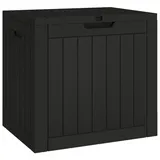furnicato Gartenbox 55,5 x 43 x 53 cm 1-tlg. Schwarz