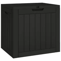furnicato Gartenbox 55,5 x 43 x 53 cm 1-tlg. Schwarz