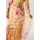 Aniston CASUAL Wickelkleid Braun/Mehrfarbig 42