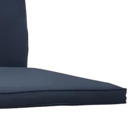 Beautissu Hollywoodschaukelauflage 180 x 50 x 6 cm Dunkelblau 2 St.