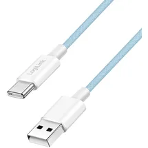 Logilink USB-C auf USB-A 15 m Blau