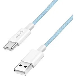 Logilink USB-C auf USB-A 15 m Blau