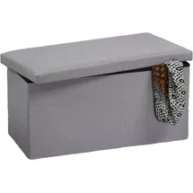 KESPER Truhenbank grau 76 x 38 x 38 cm