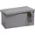 KESPER Truhenbank grau 76 x 38 x 38 cm