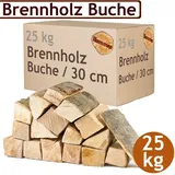 Flameup - Brennholz Kaminholz Holz 5 - 500 kg Für Ofen und Kamin Kaminofen Feuerschale Grill Buche Feuerholz Buchenholz Holzscheite Wood 30 cm