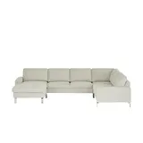 Max Schelling Wohnlandschaft Maximum ¦ creme ¦ Maße (cm): B: 333 H: 86 T: 253.0