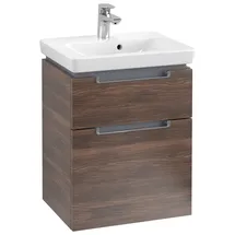 Villeroy & Boch Waschtischunterschrank 2 Auszüge 48,5 x 59 x 38 cm Braun