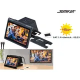 Somikon Stand-Alone-Dia- & Negativscanner, 7"/17,8 cm IPS-Display, 22 MP, HDMI