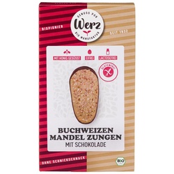 Werz Buchweizen Mandel-Zungen glutenfrei 150 g
