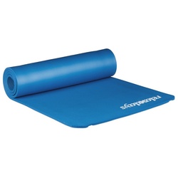 relaxdays Yogamatte 1 x Yogamatte 1 cm dick blau