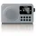 Lenco Tragbares DAB+/FM-Radio grau