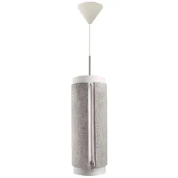 KAYOOM Hängeleuchte "Hängelampe Zip Star 110 Medium", grau, Ø 15,5cm H: 40,6cm, Lampen, pflegeleicht, robust, hochwertig