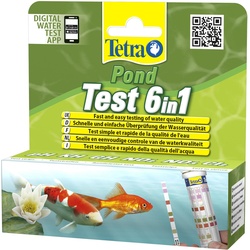 Tetra Pond Quick Test 6in1 (Wasseraufbereitung Aquarium), Aquarium Pflege