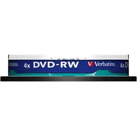 Verbatim DVD-RW 4.7GB 4x 10er Spindel