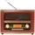 Adler AD 1187 Retro Radio braun