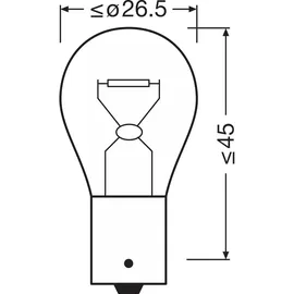 Osram Signallampe PY21W Diadem Chrome Next Gen 2.0 2 Stück