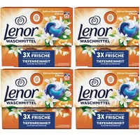 4x301,5g Lenor Waschmittel Allin1 Pods Duft von Orangenblüte & Pfirsich 60WL