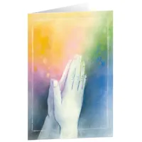 adeo Ich bete für dich - Kunst-Faltkarten ohne Text (6 Stück)