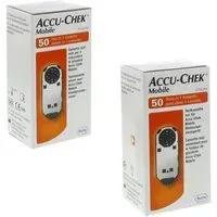 ACCU-CHEK® Mobile Cassette - Test Duopack Bande(S) De 2x50 pc(s)