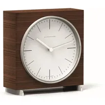 JUNGHANS Tischuhr Tischuhr Funk 383/2201.00 Uhr, Braun/Weiß, Analog, Atom