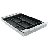 TecLines TUS003A ausziehbare Unterbau Schublade S, silber