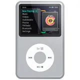 Innioasis Y1 64GB MP3 Player - Zeitlose Klasse: Touch Wheel-Steuerung, Bluetooth, Video-Player, Hörbücher, FM-Radio, Kinder Musikplayer(Silber)