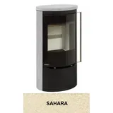 Kaminofen Bartz Osera raumluftunabhängig Naturstein Sahara 7kW