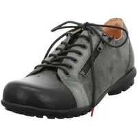 THINK! Think Herren Kong chromfrei gegerbte nachhaltige Halbschuhe, asphalt/kombi 2000