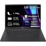 LG gram Pro Core Ultra 7 155H 32GB/2TB SSD, Win11 schwarz 16Z90SP-G.AD7BG