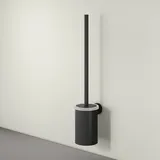 viverso WC-Bürstengarnitur VR3001MB Schwarz