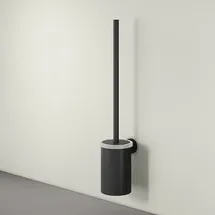 viverso WC-Bürstengarnitur VR3001MB Schwarz
