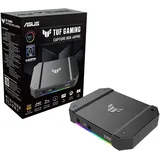 Asus TUF Capture Box 4KPRO – Kompatibilität HDMI 2.1, 4K bis zu 60 fps, 2K bis zu 120 fps und Full HD bis zu 120 fps, Plug-and-Play USB 3.2 Gen 2, Zwei 3,5-mm-Buchsen, Zertifiziert OBS, VRR