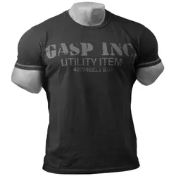 GASP - Basic Utility Tee - T-Shirt schwarz Größe XXXXL