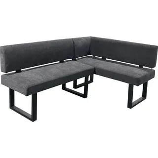 byLIVING Eckbank VANCOUVER, Breite 182 cm anthrazit