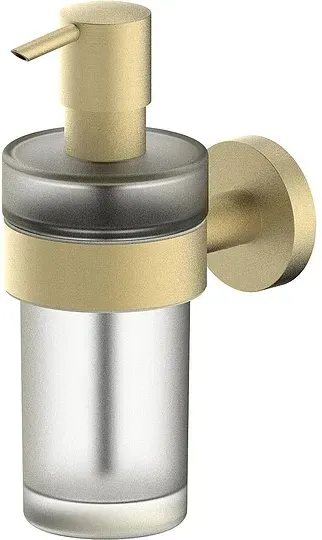 Seifenspender Eldrid mit Wandhalter, Messing Hellbronze - 93 232 80