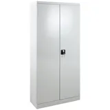 ADB Mehrzweckschrank ADB Putzmittelschrank, Putzschrank in verschiedenen Farben, (BxHxT) 800 x 1930 x 370 mm grau