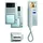 TCS Video-Türsprechanlage eco:Set PVC1410-0010 1WE