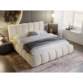 GRAINGOLD Polsterbett 160 x 200 cm Beige