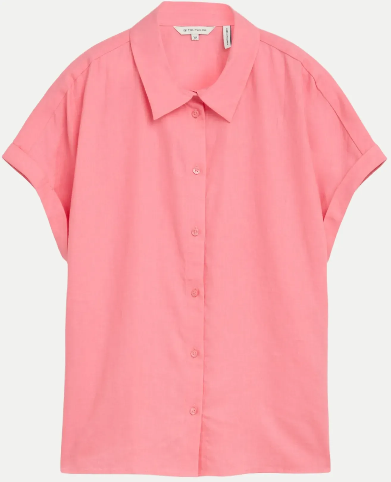 Bluse mit Relaxed-fit Rosa 44